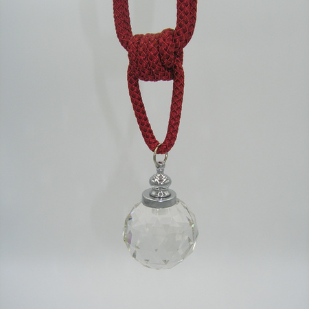 PK - 07 / CHROME (1 pcs) modern tieback