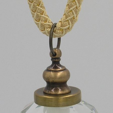 PK - 07 / BRASS Quaste modern (1 Stck.)