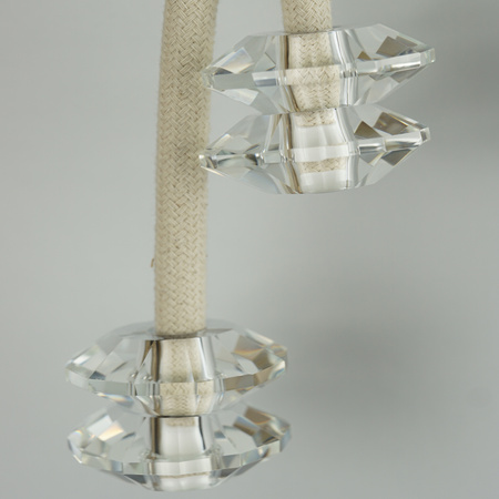 CT - 08/150  (1 pc.) cotton tassel-clamp