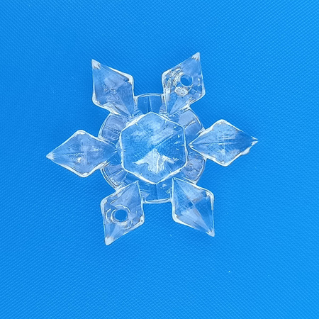 Schneeflocke 28 mm [3045] Farbe A-0