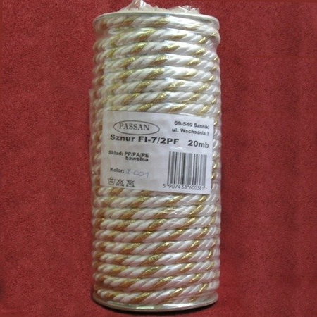 FI - 7/2PF (20 m) metallic cord 