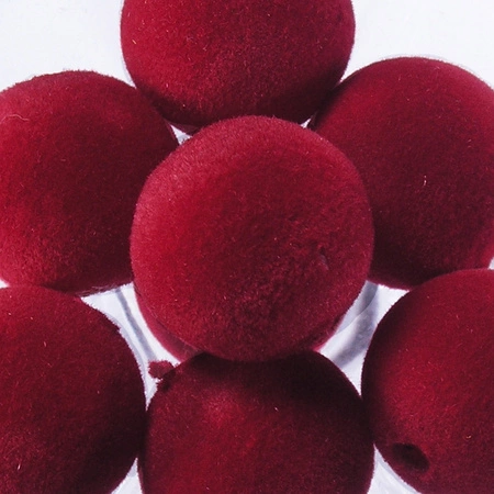 шары 20 mm замшевые бусы